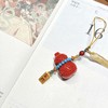 【敦煌吉福·朱砂葫芦挂件】敦煌福禄葫芦古风手机链挂件本命年挂饰包挂钥匙挂件朱砂小饰品 商品缩略图3