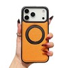 【高端商务❗️磁吸手机壳】适用iPhone17ProMax，磁吸手机壳旋转支架，苹果16E皮革17air防摔保护非华为L 商品缩略图4