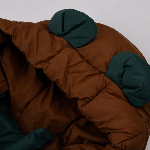 棉果果冬季新品男童涤丝纺羽绒保暖加厚多色拼接长款羽绒服M412102925622 商品图4