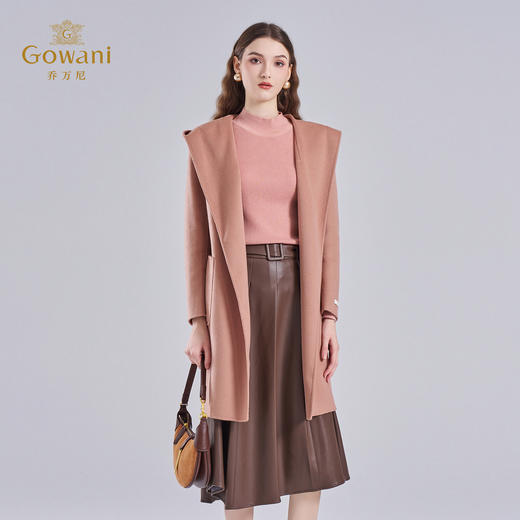 【100%绵羊毛】乔万尼大衣法式浴袍设计外套EF4A237 商品图5