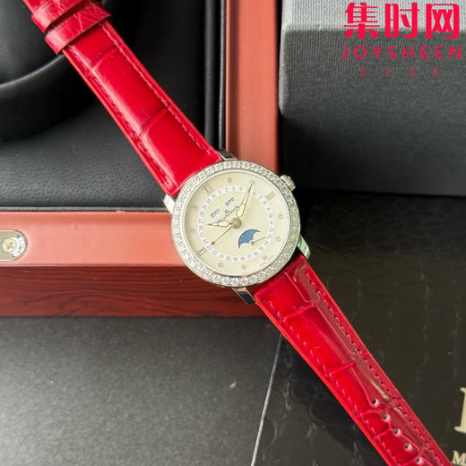 TWT宝珀月亮美人天然贝母盘女表（钻圈贝母面）女士机械腕表 女装3663全历月相腕表 表径35mm 商品图1