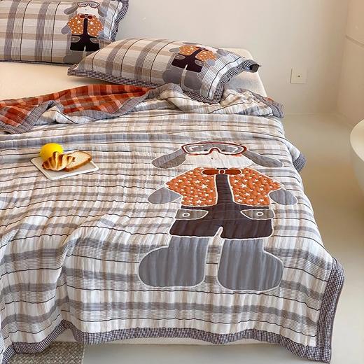 【潘朵拉系列六层纱布被】母婴级A类标准，柔软亲肤｜吸湿透气，宝宝使用更放心WD 商品图7