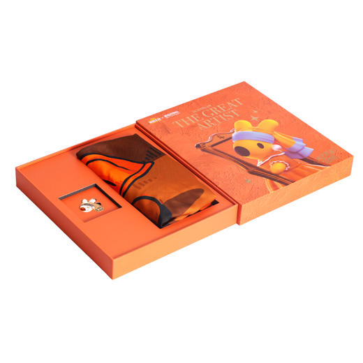 团团大艺术家系列环保丝巾礼盒 商品图1