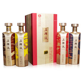 五粮液 五湖液锦绣河山 52度 500ml*4瓶整箱