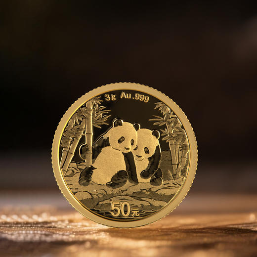 2026年熊猫金币带盒 商品图3