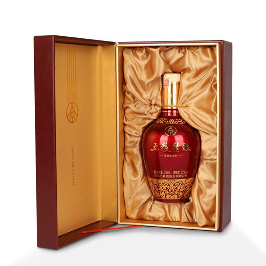 五粮液 五粮精酿·皮盒 52度 浓香型白酒 500ml 商品图3