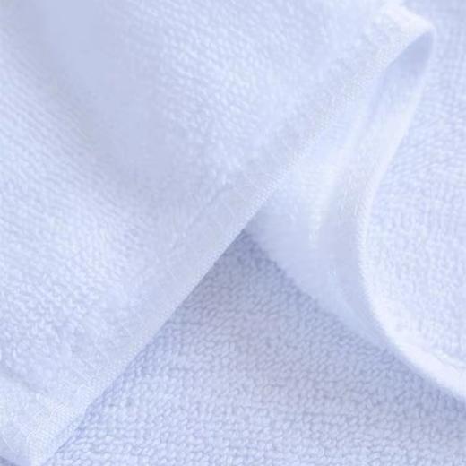 纯棉白色小方巾 小白毛巾四方抹布擦手巾30×30吸水柔软小毛巾1条 商品图6