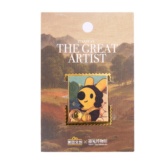 团团大艺术家系列金属书签 商品图7