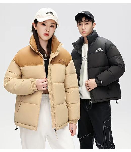 【冬中锦绣】男女款拼接羽绒棉服 超高充棉量 百搭时尚 宽松保暖  商品图4