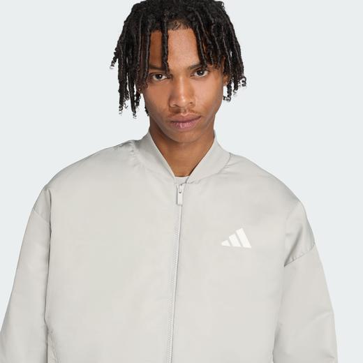 Adidas阿迪达斯STADIUM BOMBER JACKET 男子保暖飞行员运动休闲棉服JX5634 商品图5