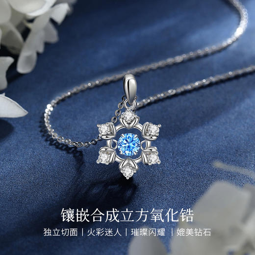【Winy】s925银 凛冬雪绒项链送女朋友/老婆/闺蜜生日节日礼物 商品图2