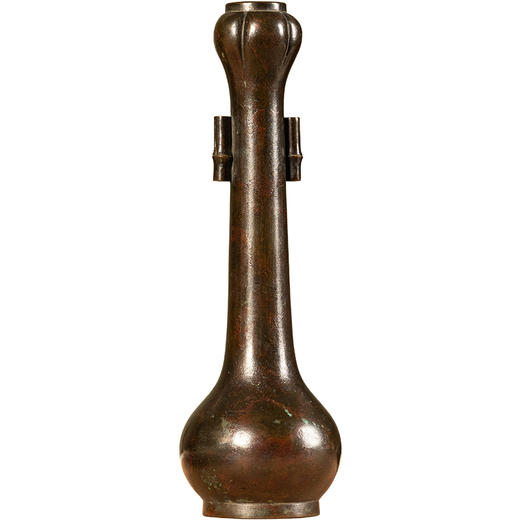 清	铜贯耳蒜头瓶 商品图5