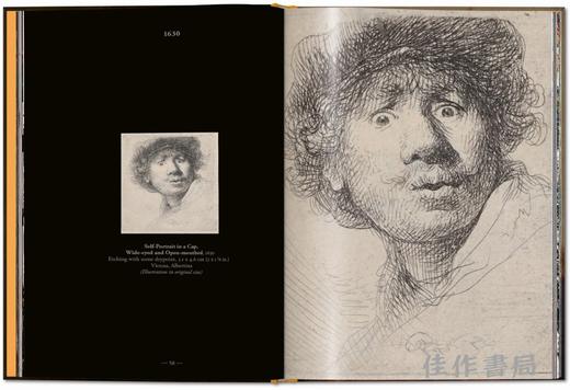 Rembrandt. The Complete Self-Portraits / 伦勃朗. 自画像全集  / Taschen pocket books 商品图3