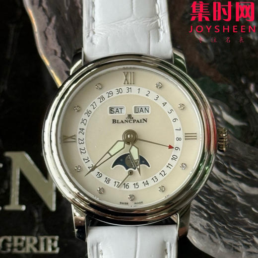 TWT宝珀月亮美人天然贝母盘女表（光圈贝母面）女士机械腕表 女装3663全历月相腕表 表径35mm 商品图3