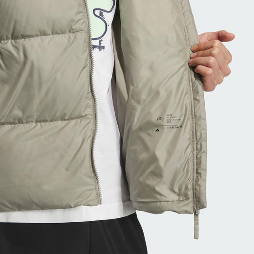 Adidas阿迪达斯BASIC DOWN JACKET 男子连帽鸭绒羽绒服KC2479李现同款 商品图7