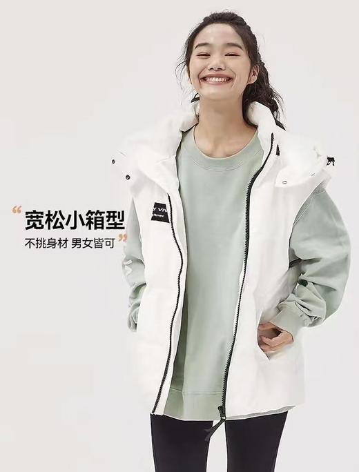 双十一特卖！！魔力薇薇【绒子90%】1297羽绒连帽马甲-喜出 商品图2