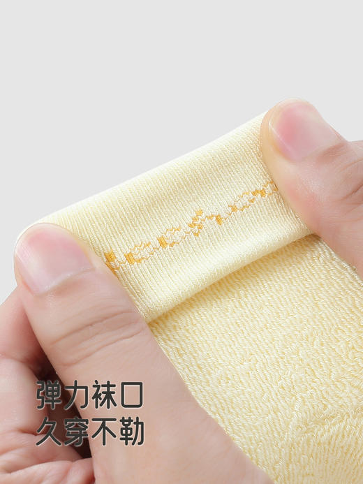 英氏儿童袜子秋冬7A抗菌毛巾袜柔软舒适新款宝宝短袜YIWBJ4R164A 商品图2