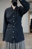 Studio Nicholson 修身收腰V领衬衫 商品缩略图6
