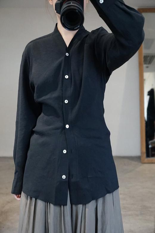 Studio Nicholson 修身收腰V领衬衫 商品图6