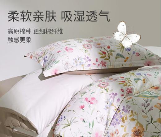 艾美家福气叠蝶印花全棉套件 商品图2