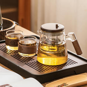 摩登主妇中式玻璃茶壶耐高温煮茶泡茶器具2025新款茶具套装小水壶