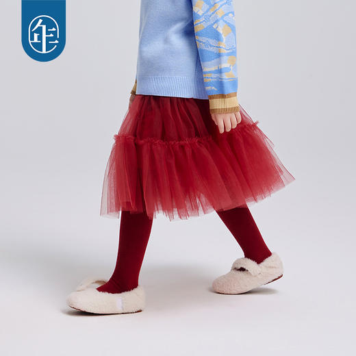 年衣童装女童袜子连体袜冬新款儿童百搭打底加绒保暖袜子打底裤袜 商品图4