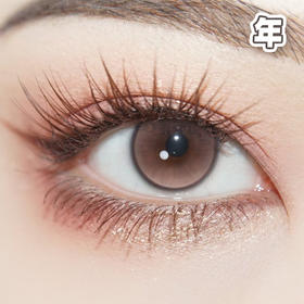 #A47 violet 莫奈玫瑰 粉棕色 14.2mm【1片装】舒适推荐 / 年抛