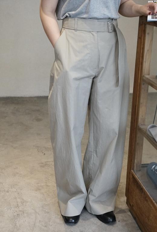 Studio Nicholson 系带松弛通勤廓形裤休闲裤 商品图0