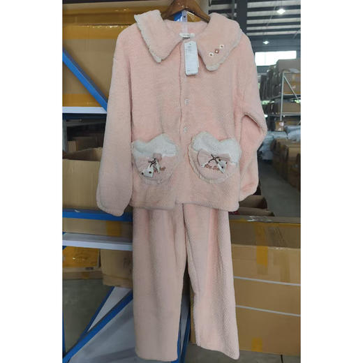 女士法兰绒家居套装冬季居家服【6330】 商品图0
