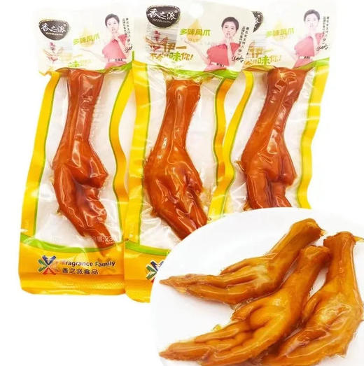 香之派 卤香鸡爪 23g/袋 商品图0
