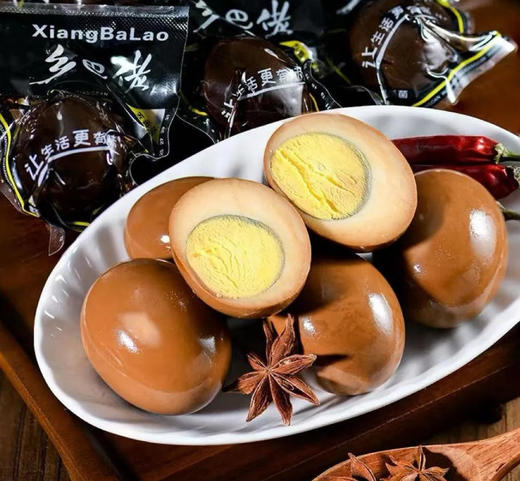 【鸡蛋】乡巴佬 卤鸡蛋泡面伴侣 约30g/袋 商品图0