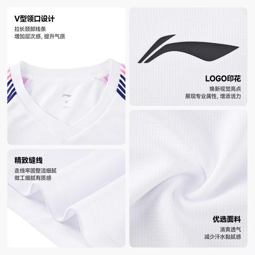 李宁 中性款 俱乐部系列 比赛上衣 AAYV157 商品图5