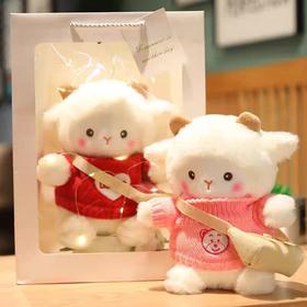 会员充值送！小羊公仔