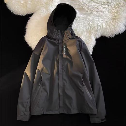 双十一特卖！！情侣款冲锋衣连帽休闲外套-喜出 商品图4