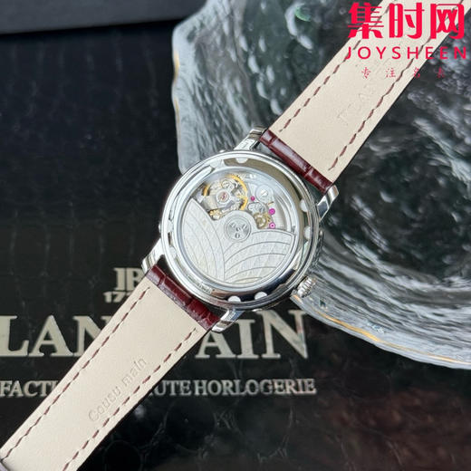 TWT宝珀月亮美人天然贝母盘女表（钻圈太阳纹雕刻面）女士机械腕表 女装3663全历月相腕表 表径35mm 商品图7