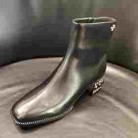 LFGJ凌介女鞋 时尚百搭小短靴