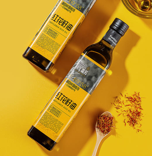域上番芳·红花籽油500ml*2（压榨一级）  源自希姆肯特-红花籽黄金产区 商品图4
