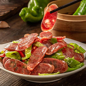 【超值6包装】“浙江老字号” 金字广式腊肠 肥瘦适中 炒菜/煲仔饭 125g*6包