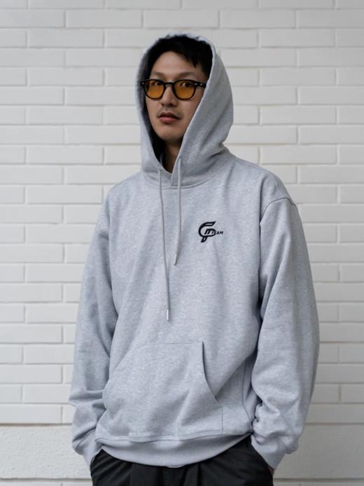 GYOZA PASTA/GP25AW-C054/宽松加绒连帽卫衣帽衫 商品图4