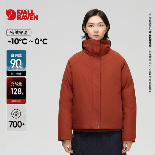 北极狐25秋冬女士短款羽绒服G-000立领户外轻量保暖夹克092522038 商品图0