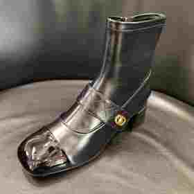 LFGJ凌介女鞋 时尚百搭小短靴