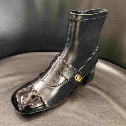 LFGJ凌介女鞋 时尚百搭小短靴 商品图0