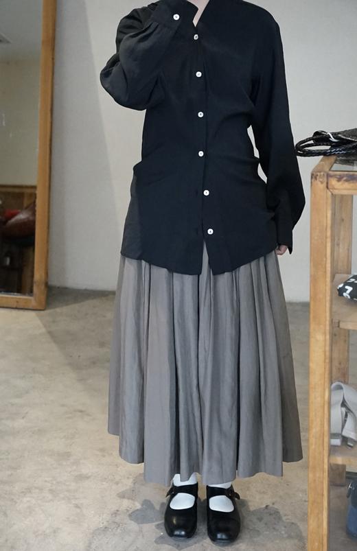 Studio Nicholson 修身收腰V领衬衫 商品图4