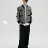 启世录TIWILLTANG“旎霁陨域”高智矜典粗花呢拼接夹克 商品缩略图4