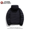 瑞士军工SWISS MILITARY冬季轻薄羽绒 男女款连帽短款白鸭绒外套 商品缩略图8