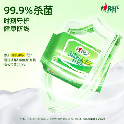 心相印卫生湿巾 不含酒精便携消毒湿纸巾 30片/包 商品图1