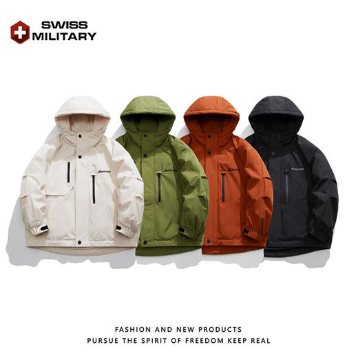 瑞士军工SWISS MILITARY情侣款舒适春秋厚羽绒JP245223Y 商品图10