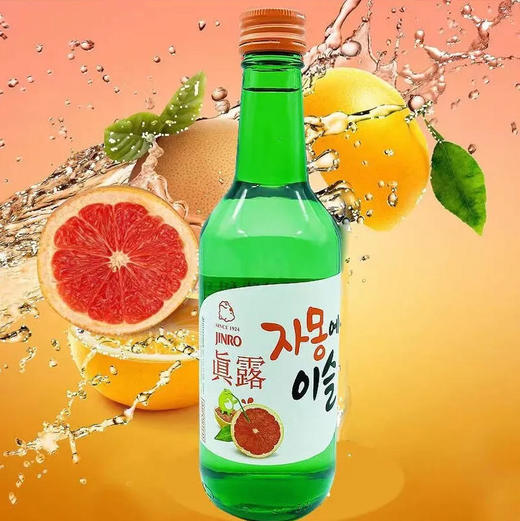 【配制酒】真露 烧酒利口酒西柚味13度 360ml/瓶 商品图0