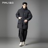PINLI品立2025冬季新款工装大口袋长款棉衣男士宽松连帽棉服外套GD253105168 商品缩略图1