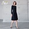 AD2024秋季新款格雷系修身通勤西装连衣裙a字裙女御姐范职业裙子 商品缩略图2